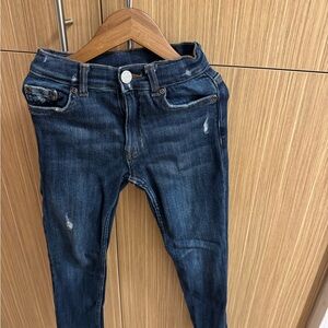 Zara blue skinny elastic jeans